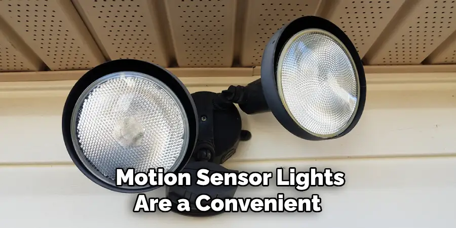 Motion Sensor Lights Are a Convenient 