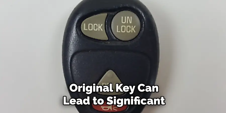Original Key Can Lead to Significant