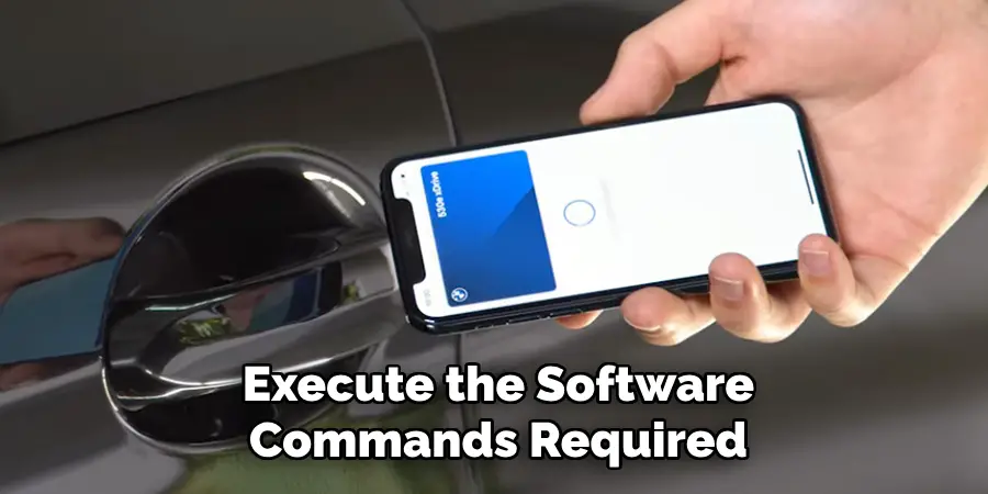 Execute the Software Commands Required
