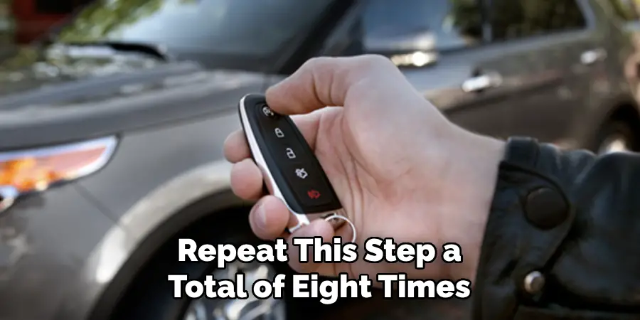 Repeat This Step a Total of Eight Times