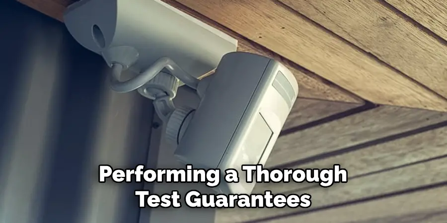 Performing a Thorough Test Guarantees