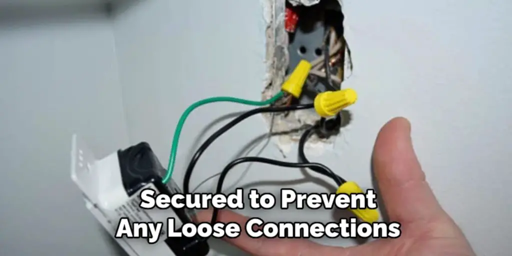 Secured to Prevent
Any Loose Connections