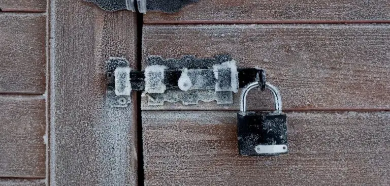 How to Open Frozen Padlock