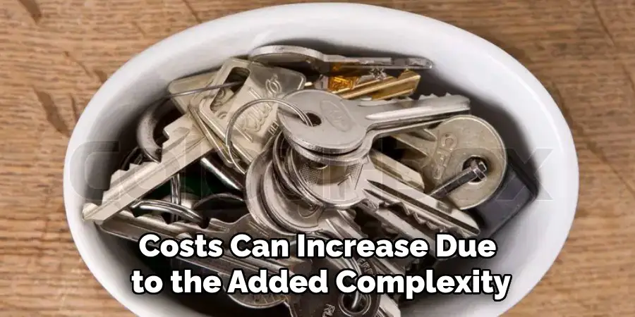 Costs Can Increase Due
to the Added Complexity