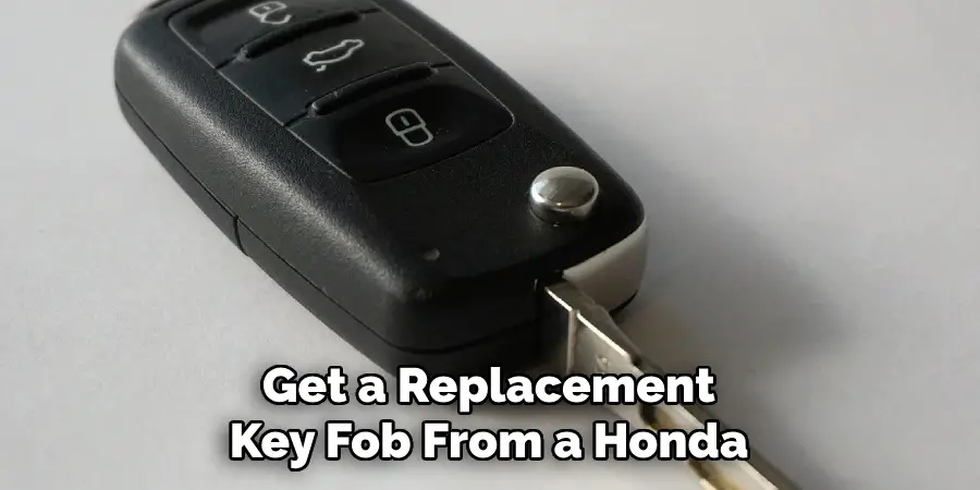 Get a Replacement Key Fob From a Honda