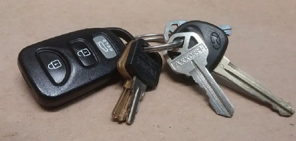 How to Change Battery in Honda Crv Key Fob