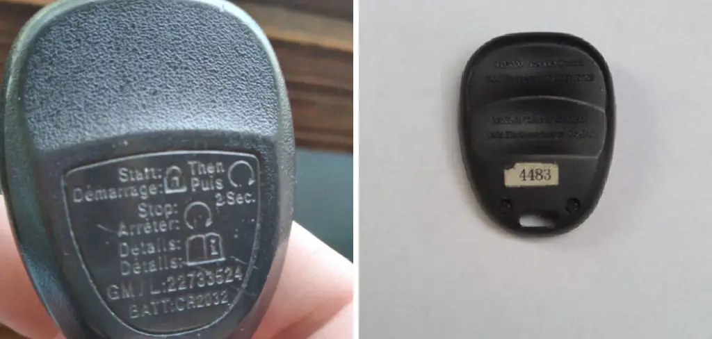 How to Find Fcc Id for Key Fob