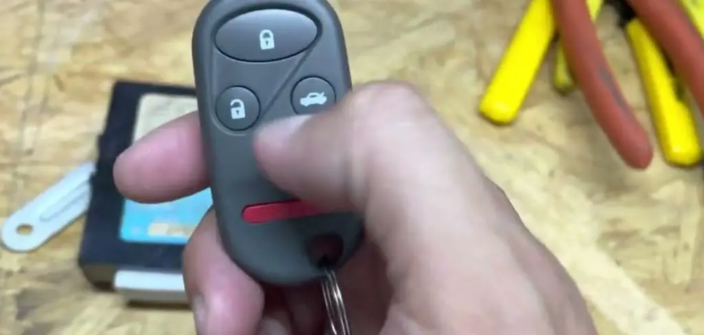 How to Program Honda Crv Key Fob