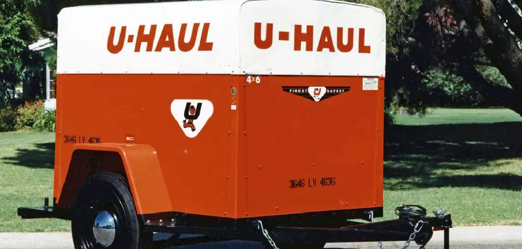How to Reset Emergency Brake on U Haul Trailer