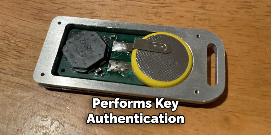 Performs Key Authentication