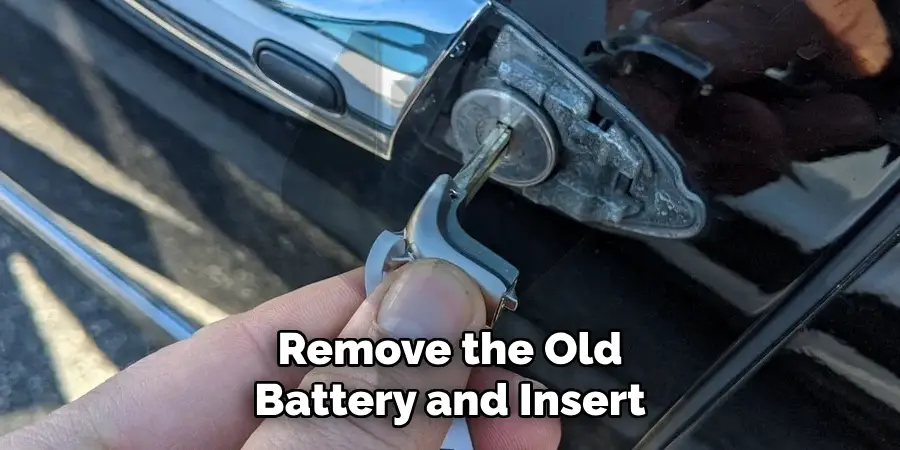 Remove the Old Battery and Insert