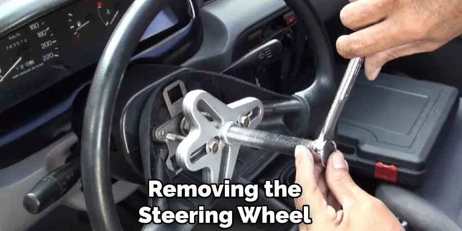  Removing the
Steering Wheel