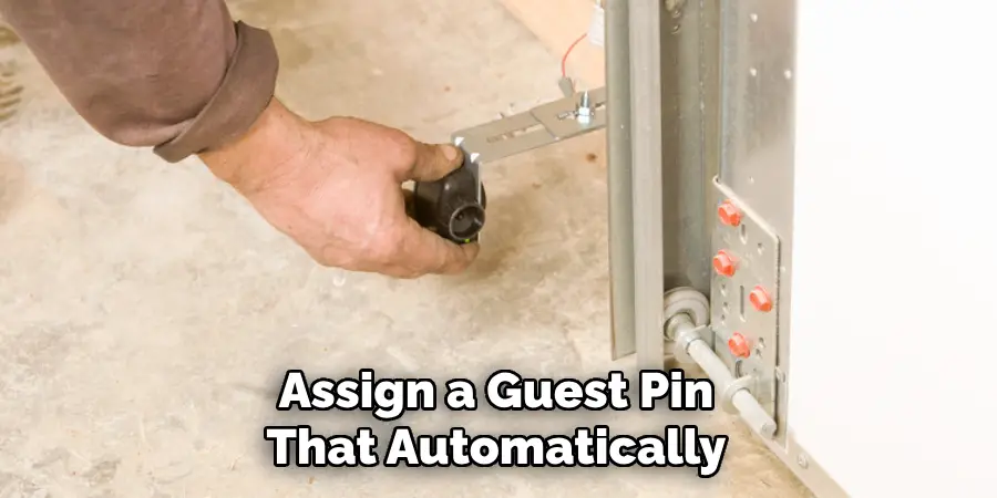 Assign a Guest Pin That Automatically