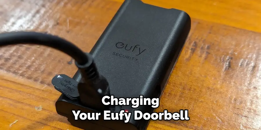 Charging Your Eufy Doorbell