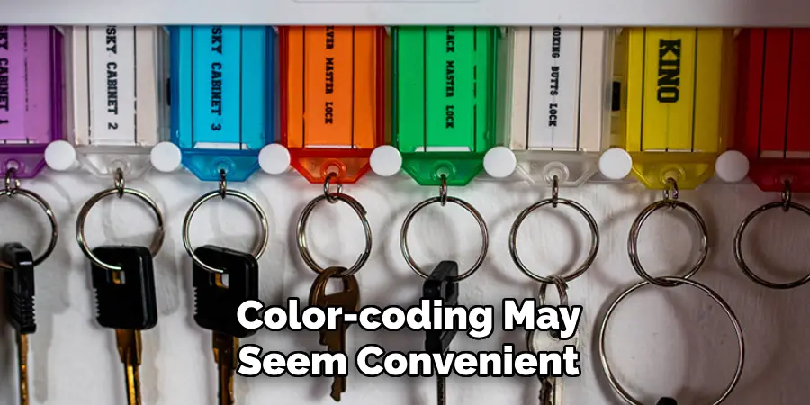 Color-coding May
Seem Convenient