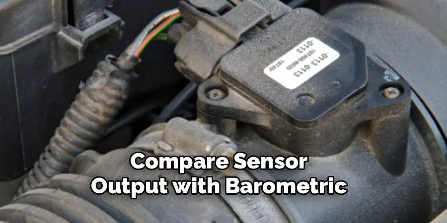 Compare Sensor Output with Barometric