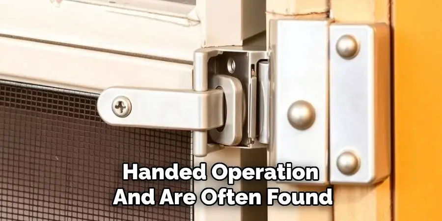 Handed Operation And Are Often Found
