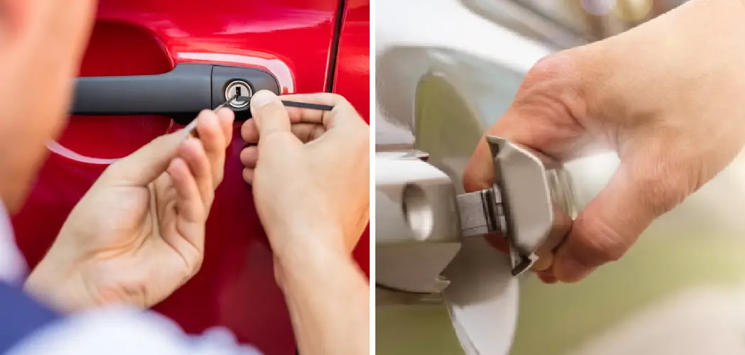 How Does a Locksmith Open a Car Door