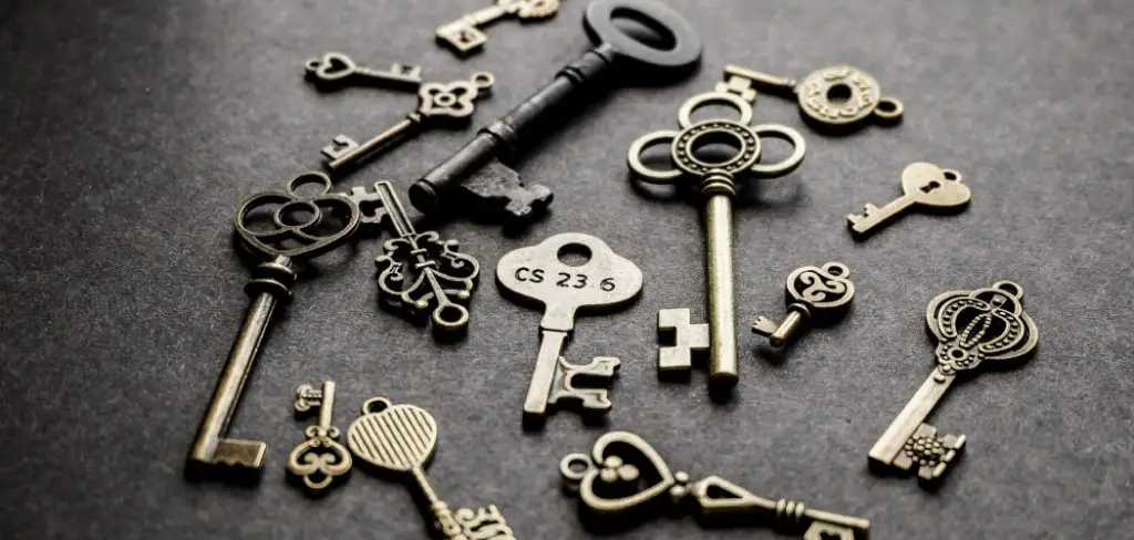 How to Clean Skeleton Keys