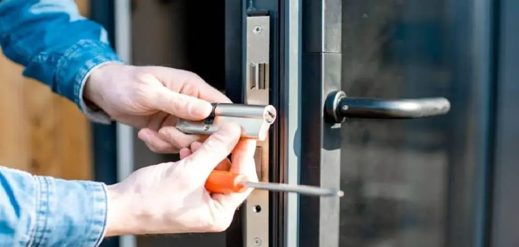 How to Fix Patio Door Lock