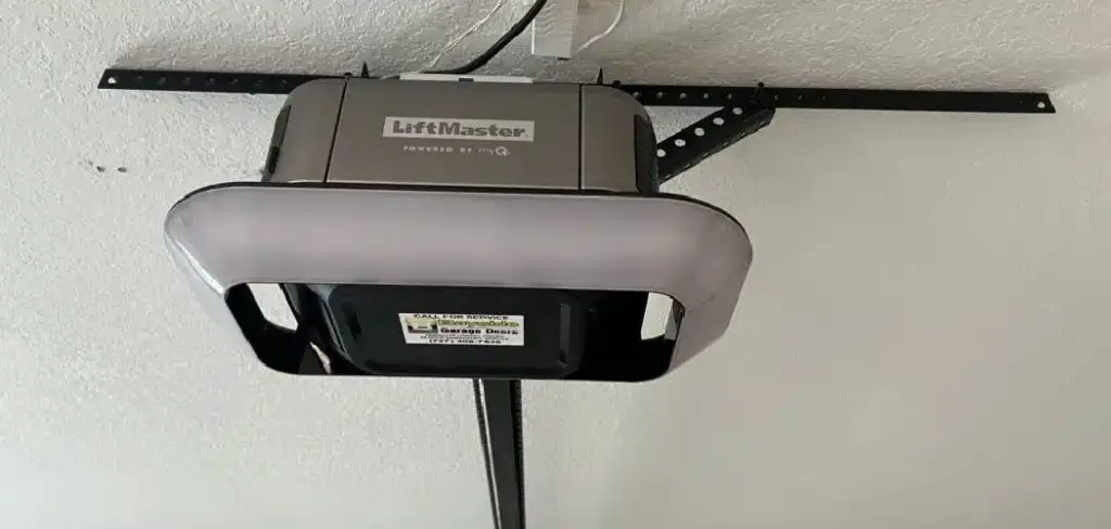 How to Install Genie Garage Door Opener