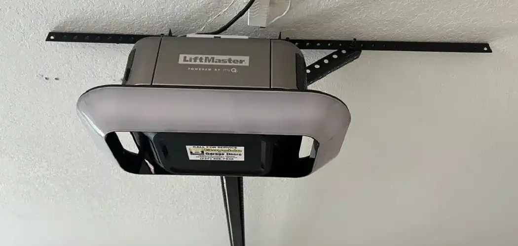 How to Install Genie Garage Door Opener