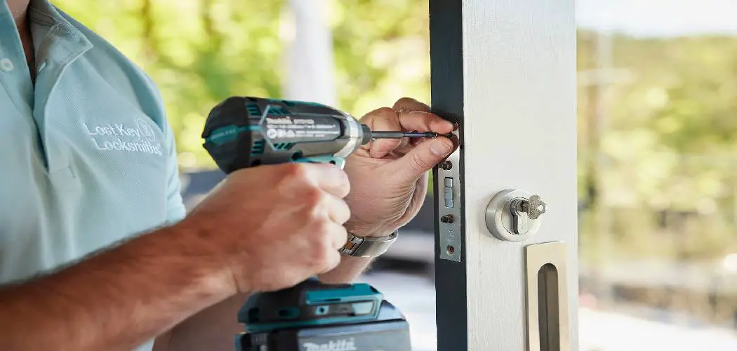 How to Install Patio Door Lock