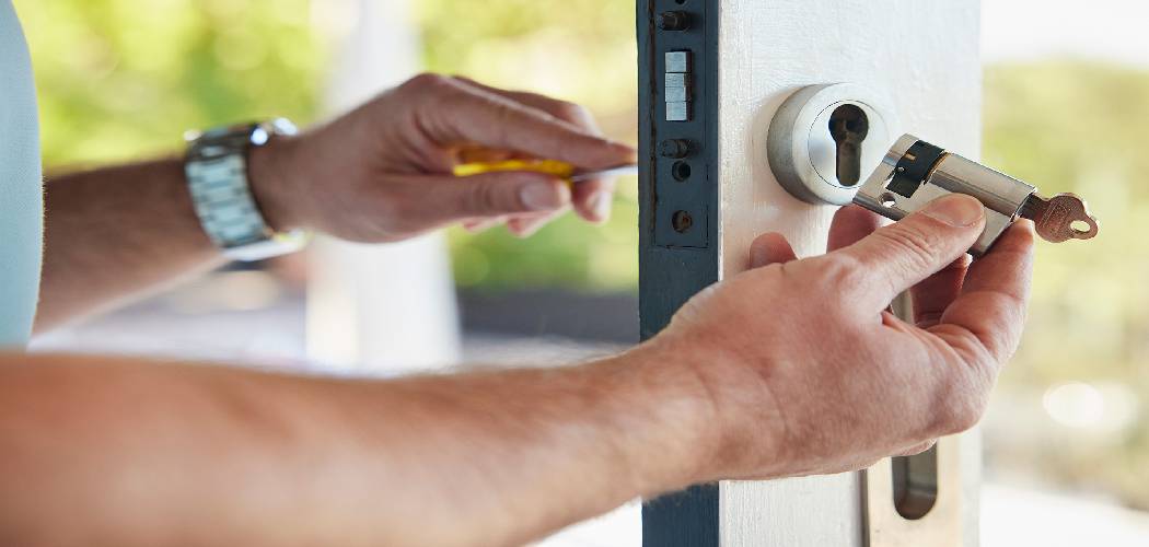 How to Install a Screen Door Latch