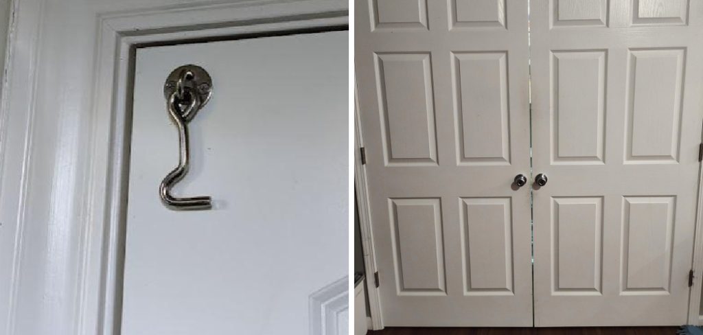 How to Lock a Pantry Door