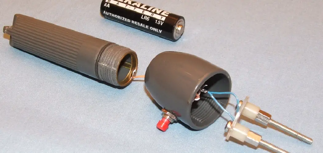 How to Make a Taser with Batteries