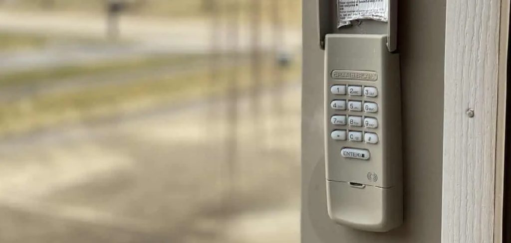 How to Remove Liftmaster Keypad