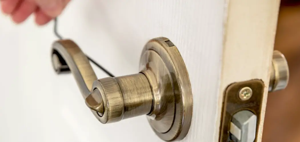 How to Repair Door Knob Issues