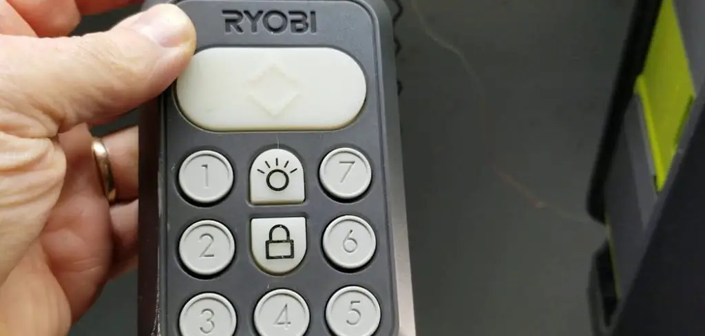 How to Reset Ryobi Garage Door Opener