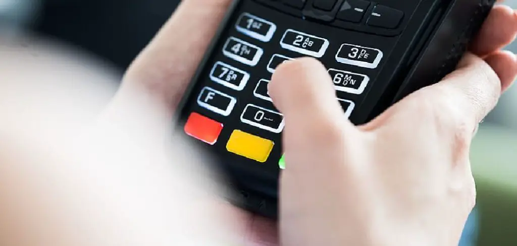 How to Reset a Pin Pad