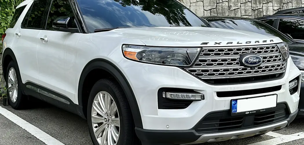 How to Unlock Ford Explorer With Keys Locked Inside