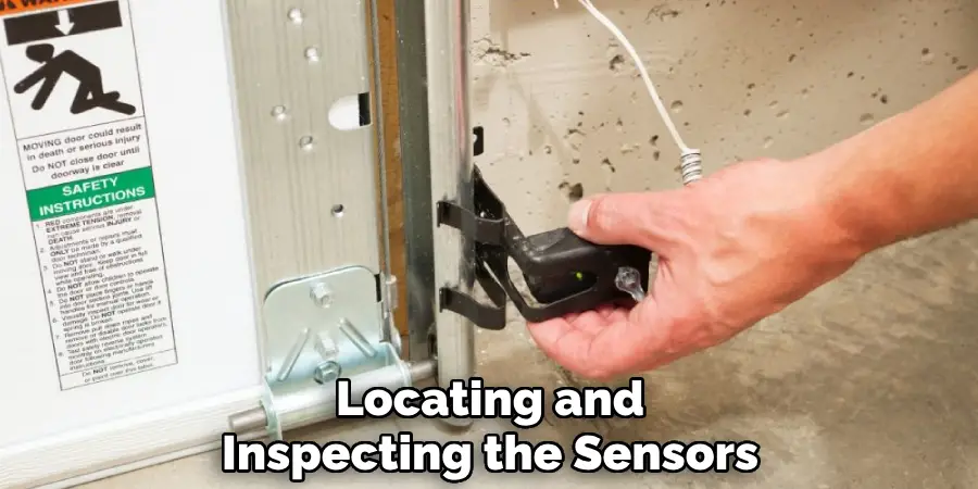Locating and
Inspecting the Sensors