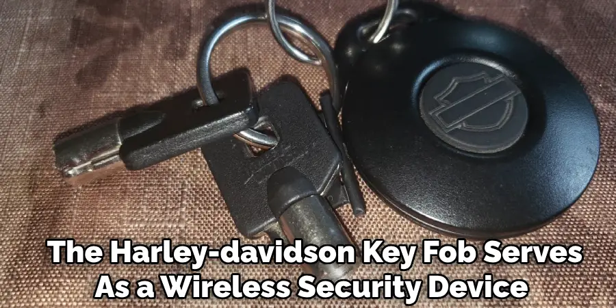The Harley-davidson Key Fob Serves As a Wireless Security Device