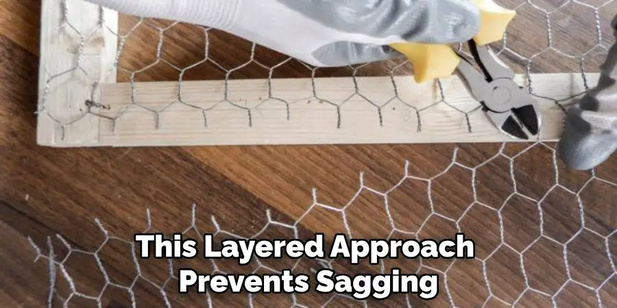 This Layered Approach
Prevents Sagging