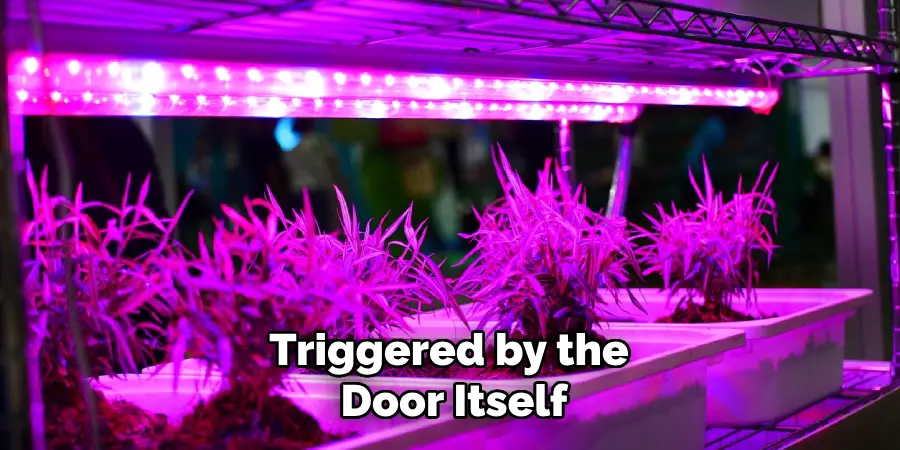 Triggered by the
Door Itself