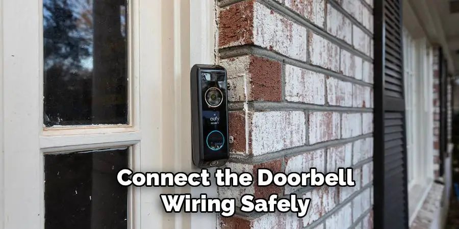 Connect the Doorbell Wiring Safely