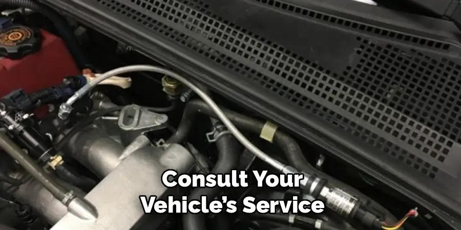Consult Your Vehicle’s Service
