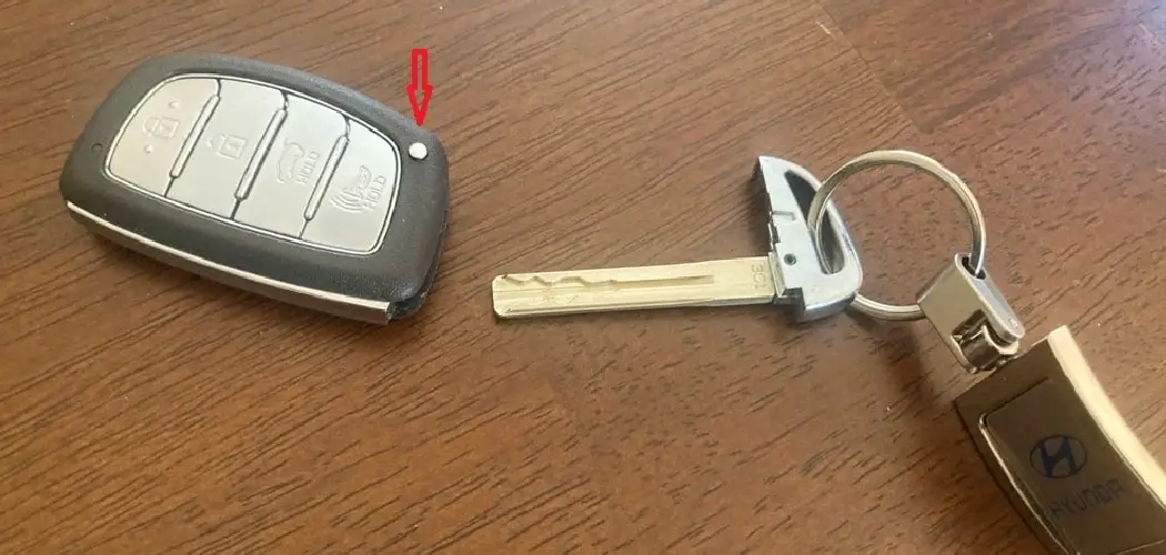 How to Open Hyundai Key Fob 