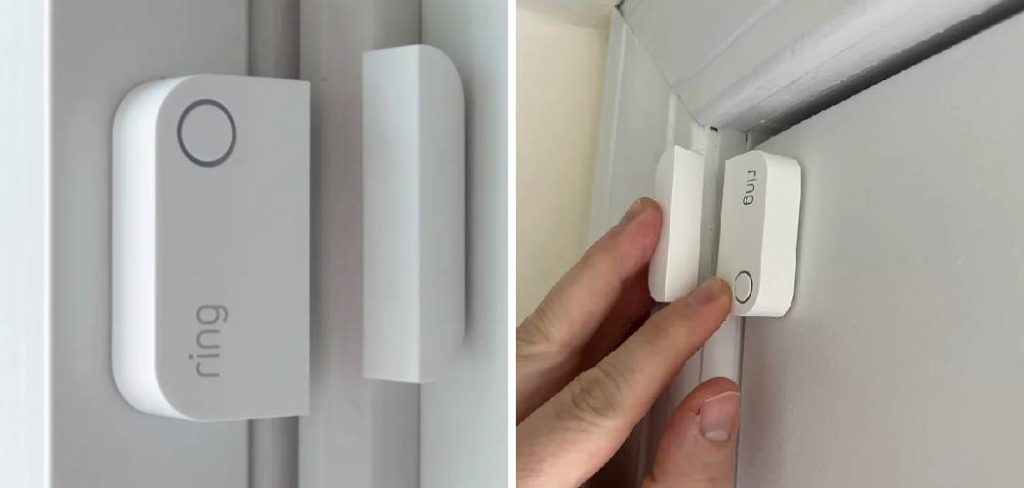 How to Remove Ring Door Sensor