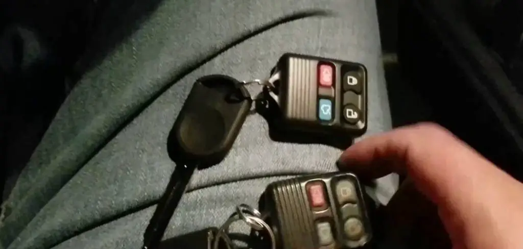 How to Sync Key Fob Ford