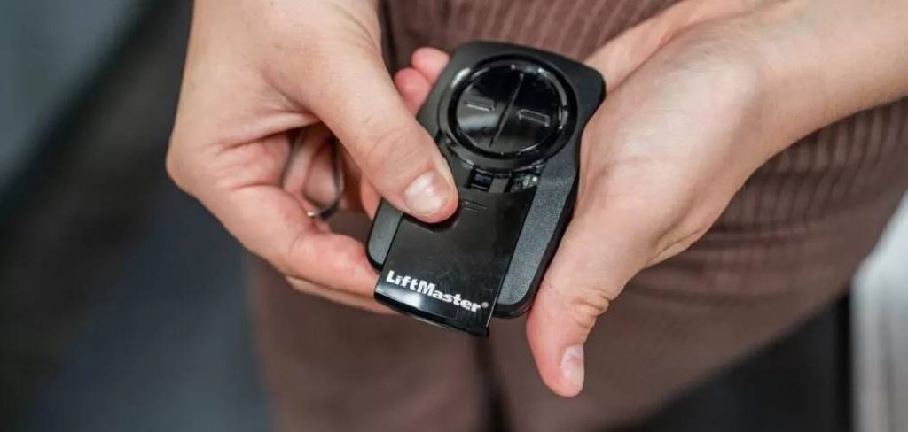 How to Use a Clicker Garage Door Opener