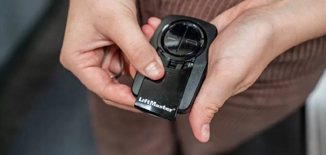 How to Use a Clicker Garage Door Opener