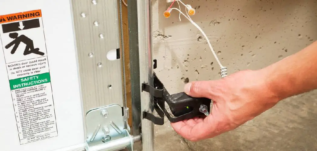 How to Wire Garage Door Sensors