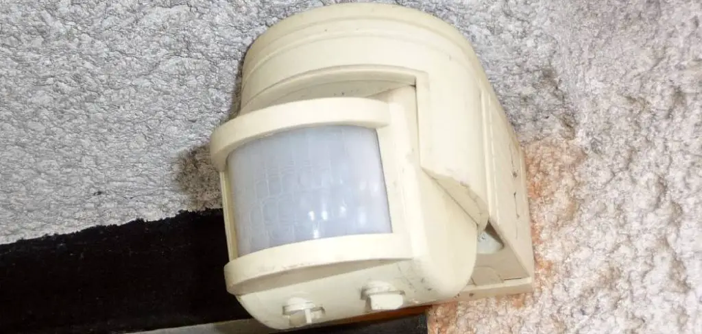 How to Wire a Motion Sensor to an Existing Light