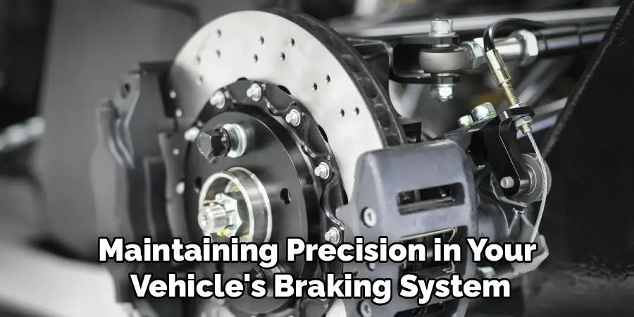 Maintaining Precision in Your
Vehicle's Braking System