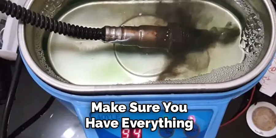 Make Sure You Have Everything